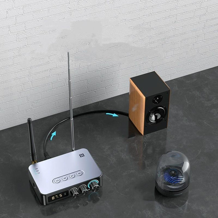 M9 Bluetooth 5.1 Music Receiver Long Range Bluetooth Adapter For Home Stereo Av Receiver Or Amplifier