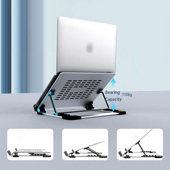 Laptop Mount Vertical 5 Levels Riser Desk Computer Stand