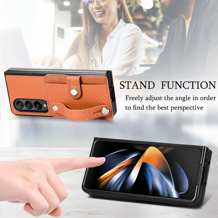 Wristband Phone Case For Samsung Galaxy z Fold 4