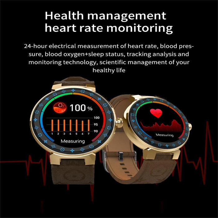 Colour Screen Smart Watch Heart Rate Blood Pressure Monitoring