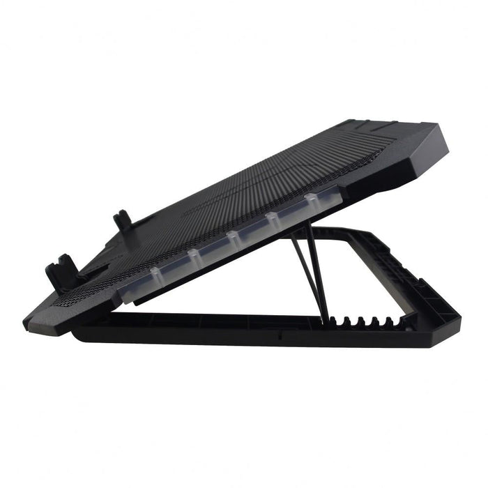 Adjustable Rgb Laptop Cooling Stand With Dual Usb