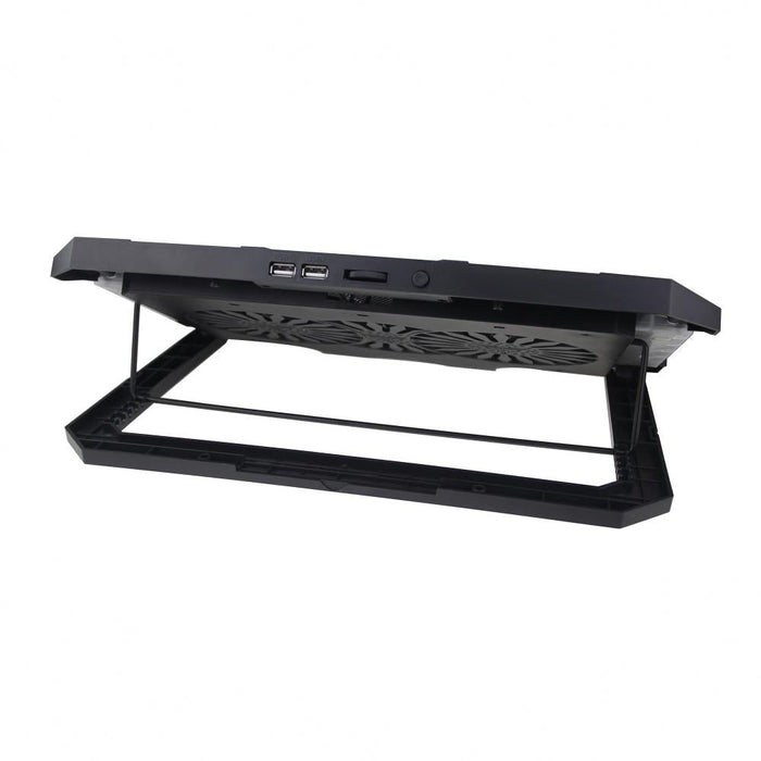 Adjustable Rgb Laptop Cooling Stand With Dual Usb