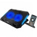 Adjustable Rgb Laptop Cooling Stand With Dual Usb