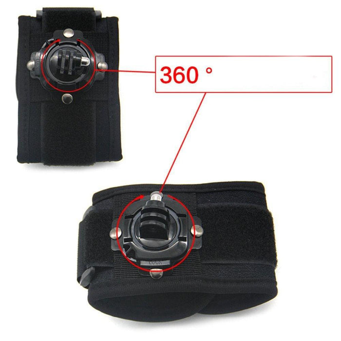 Gp144 360 Degree Rotation Hand Camera Wrist Strap Mount