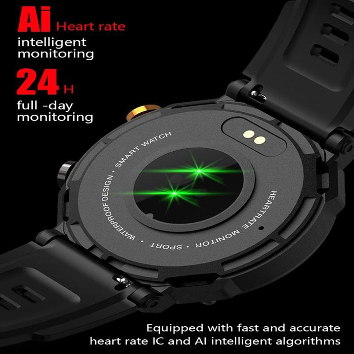 Colour Smart Watch Heart/Bp/Oxygen Monitoring