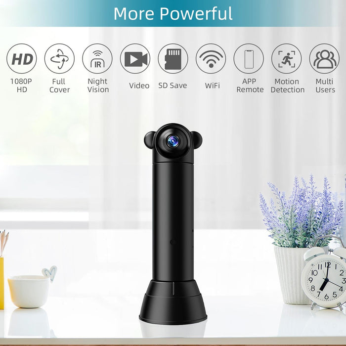 V10 Hd Infrared Home Night Vision Mini Camera Remote Control Family Security Camera