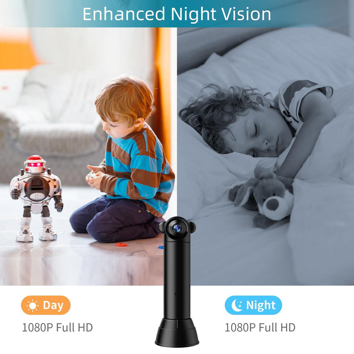 V10 Hd Infrared Home Night Vision Mini Camera Remote Control Family Security Camera