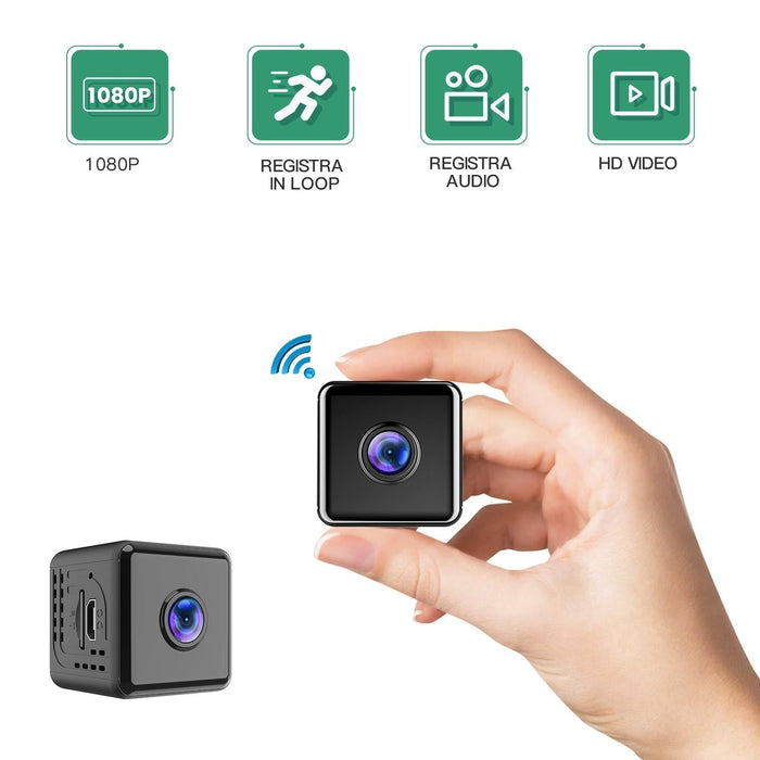 W10 Home Wireless Ip Camera Mini Wifi Network Camera With Night Vision