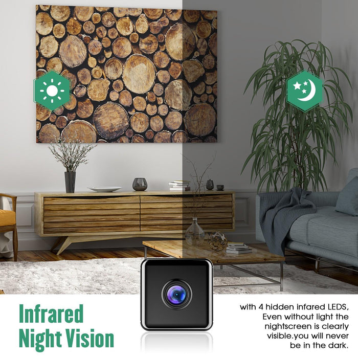 W10 Home Wireless Ip Camera Mini Wifi Network Camera With Night Vision