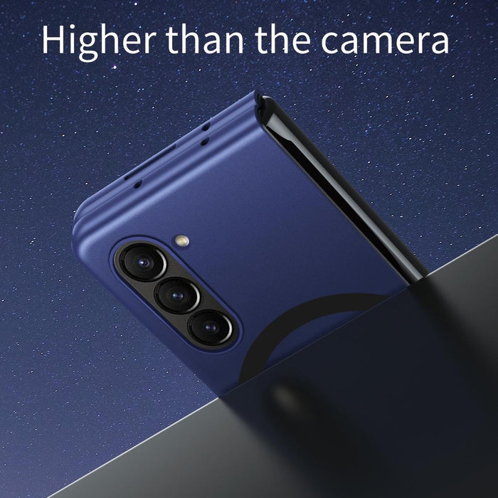 For Samsung Galaxy Z Fold7 5G Skin Feel Magnetic Shockproof Protective Phone Case