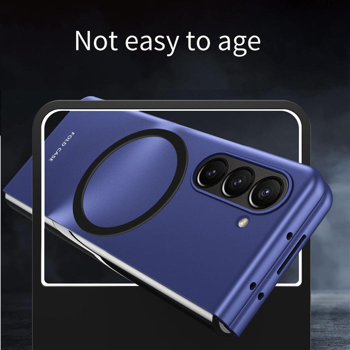 For Samsung Galaxy Z Fold7 5G Skin Feel Magnetic Shockproof Protective Phone Case