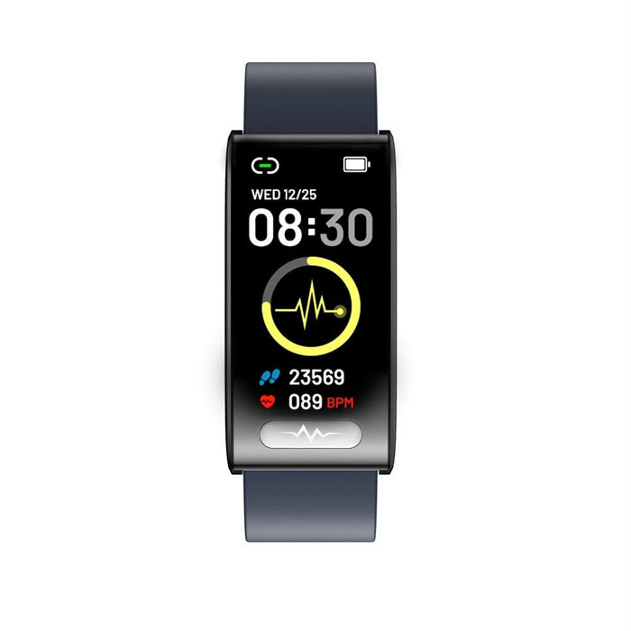 Colour Screen Smart Watch Silicone Strap Heart/Bp/Oxygen/Sugar Monitoring