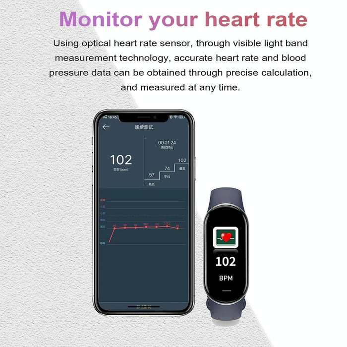 Ip68 Waterproof Smart Watch Heart/Bp/Oxygen/Sugar Monitoring