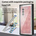 Retro Skin Fold Leather Phone Case For Samsung Galaxy z 4