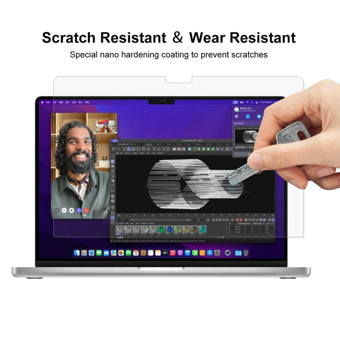 3 In 1 Protective Bracket Case Cover Hard Shell With Tpu Keyboard Film / Pet Screen Protector Version - Us