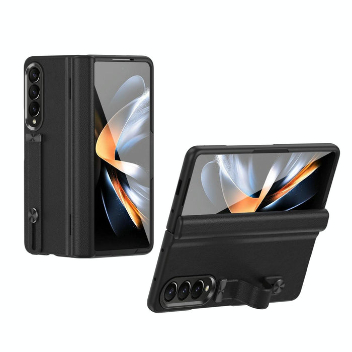 Leather Wristband Phone Case For Samsung Galaxy z Fold 4