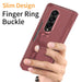 Leather Wristband Phone Case For Samsung Galaxy z Fold 4