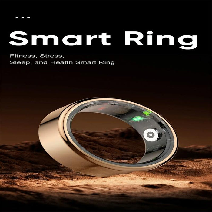 R02 Size 8 Smart Ring Supports Heart Rate / Blood Oxygen / Sleep Monitoring / Multiple Sports Modes