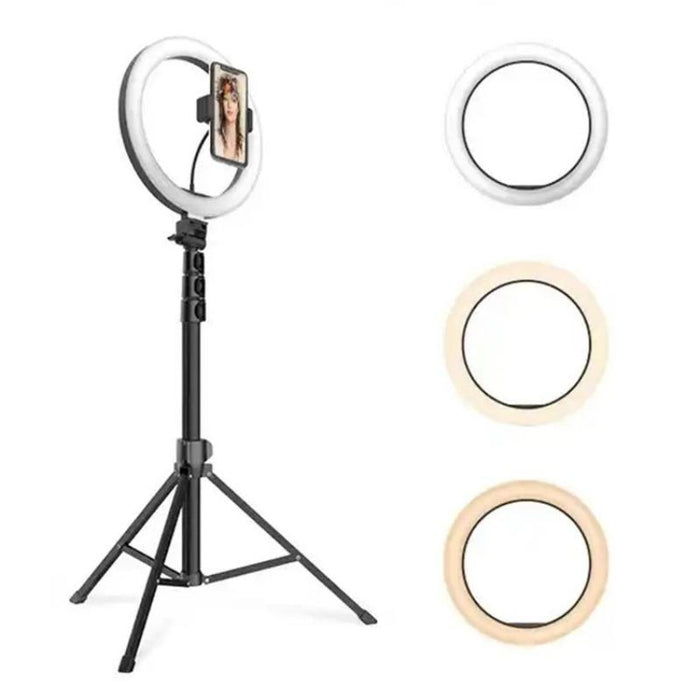 Fm-536A 10 Inch Ring Live Fill Light Streaming Stand Beauty Light Set