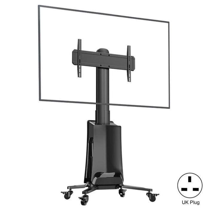 Nb G85 55-85 Inch Tv Electric Remote Control Mobile Cart Tv Floor Stand For Samsung / Hisense