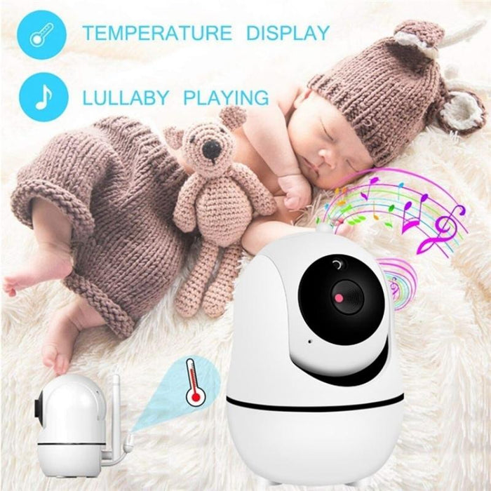 Two-Way Audio Night Vision Surveillance Camera 3.5 Inch Baby Monitor