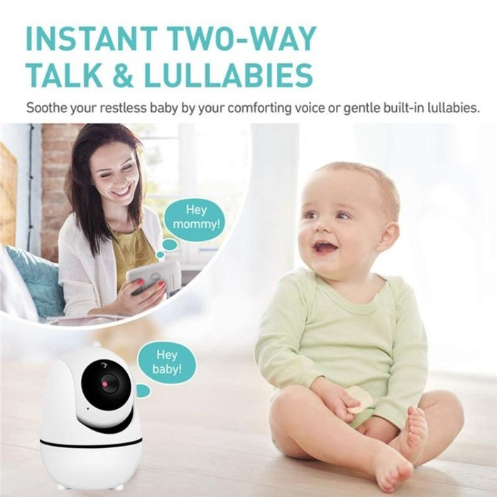 Two-Way Audio Night Vision Surveillance Camera 3.5 Inch Baby Monitor