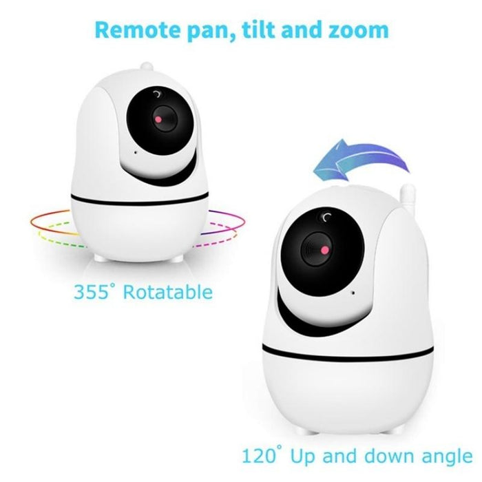 Two-Way Audio Night Vision Surveillance Camera 3.5 Inch Baby Monitor