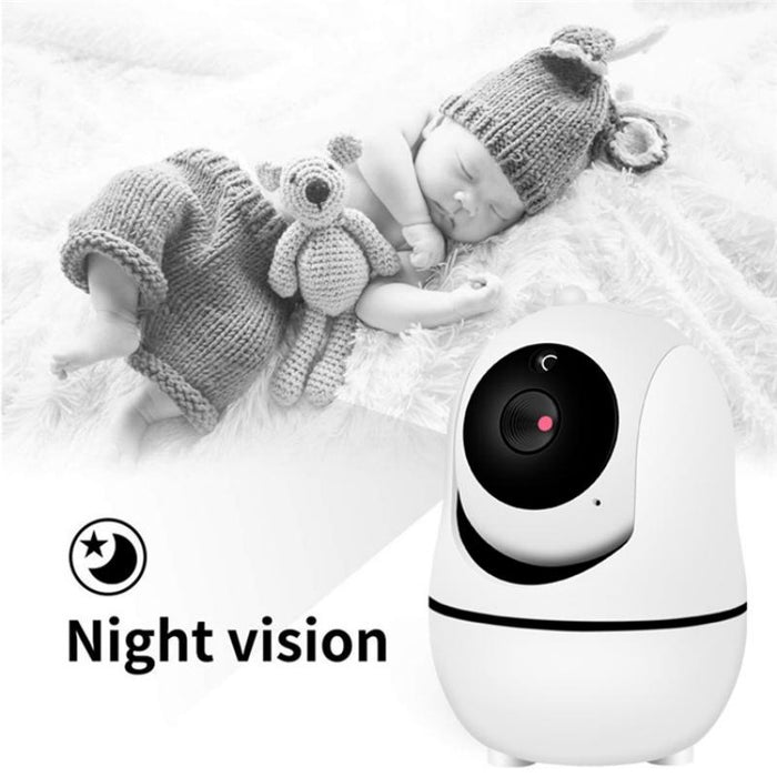 Two-Way Audio Night Vision Surveillance Camera 3.5 Inch Baby Monitor