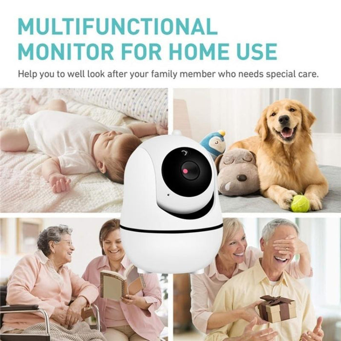 Two-Way Audio Night Vision Surveillance Camera 3.5 Inch Baby Monitor