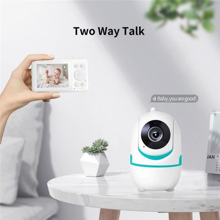 2 Way Voice Built-In Home Baby Security Camera 3.2-Inch Lcd Baby Monitor