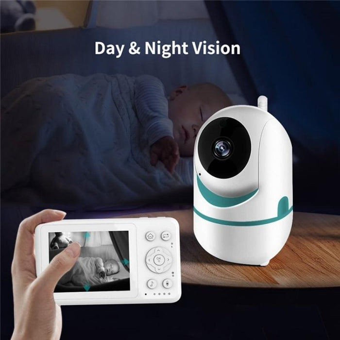 2 Way Voice Built-In Home Baby Security Camera 3.2-Inch Lcd Baby Monitor