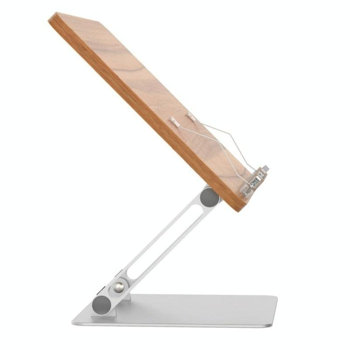 Desktop Book Reading Bracket Aluminum Alloy Wood Board