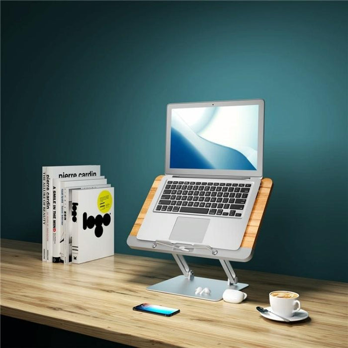 Height Adjustable Laptop Holder Abs Aluminum Alloy Desktop