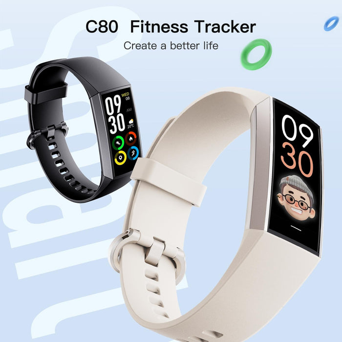 Waterproof Fitness Tracker C80 Ip67