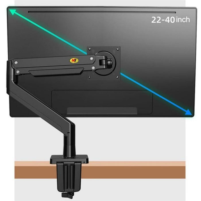 Nb G45 22-40 Inch Adjustable Aluminum Alloy Bracket Rotatable Computer Monitor Holder