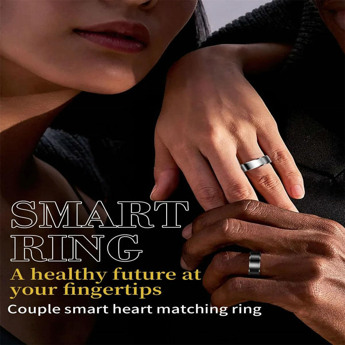 R6 Size 8 Smart Ring Supports Heart Rate / Blood Oxygen / Sleep Monitoring