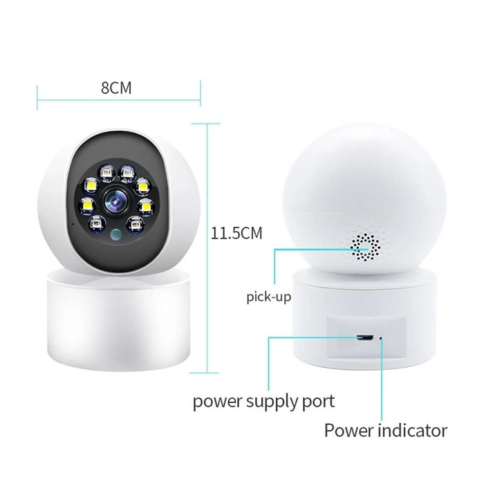 Intelligent Hd Surveillance Wifi Camera Support Infrared Night Vision / Two-Way Voice Intercom