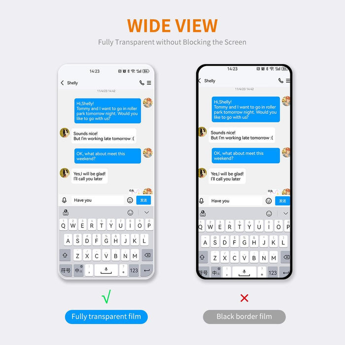 For Samsung Galaxy Z Fold7 5G 2Pcs 9H Big Arc Edge High Aluminum-Silicon Tempered Glass Film