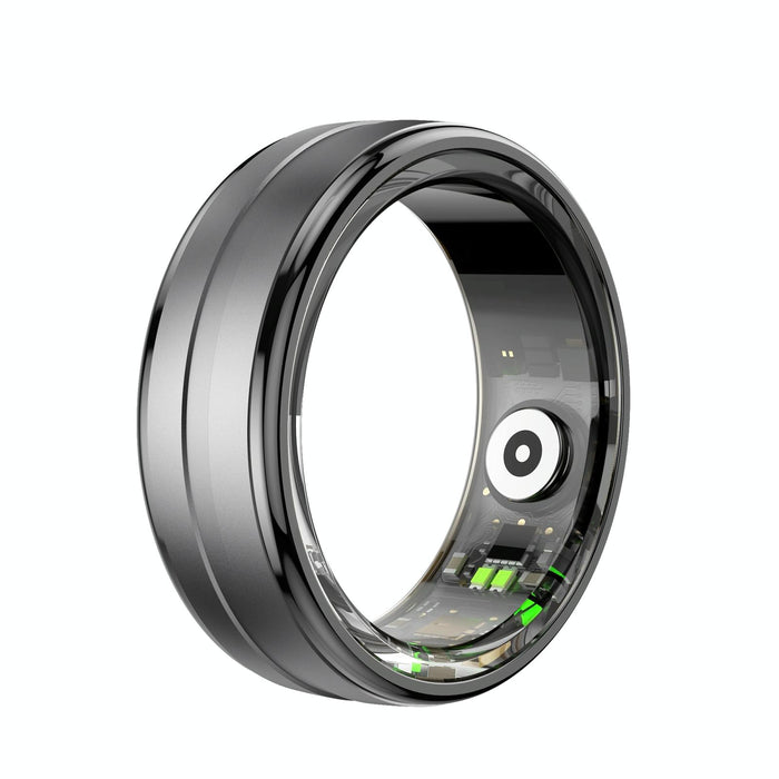 R06 Size 8 Smart Ring Supports Heart Rate / Blood Oxygen / Sleep Monitoring / Multiple Sports Modes