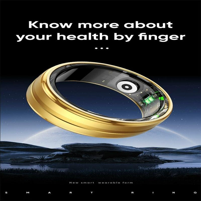 R06 Size 8 Smart Ring Supports Heart Rate / Blood Oxygen / Sleep Monitoring / Multiple Sports Modes