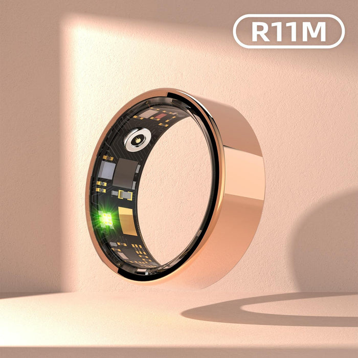 R11M Size 8 Smart Ring Supports Heart Rate / Blood Oxygen / Sleep / Multiple Sports Modes