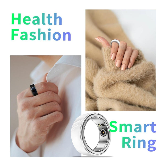 R8 Size 16 Smart Ring Supports Heart Rate / Blood Oxygen / Sleep / Multiple Sports Modes