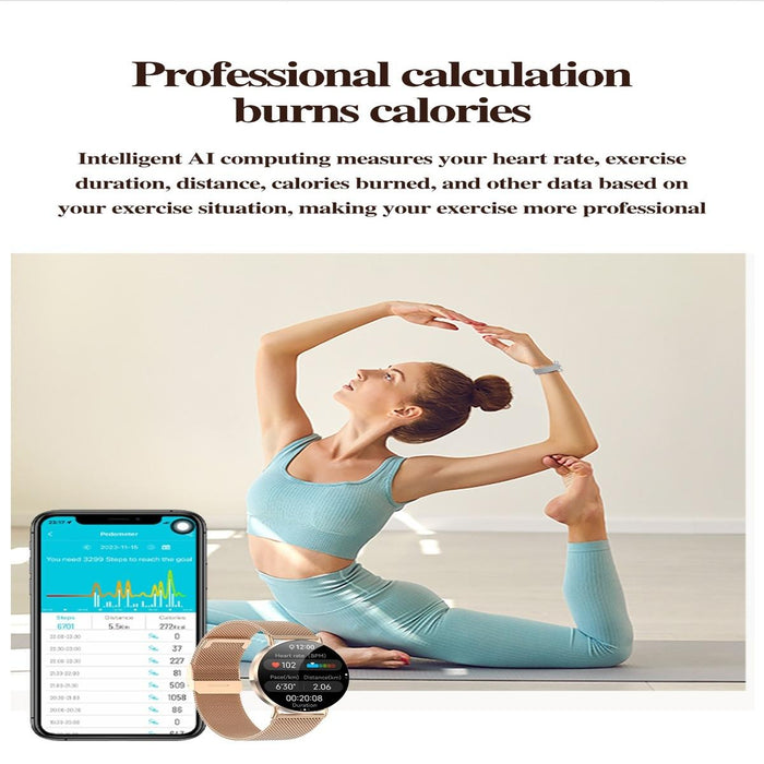 1.32 Inch Colour Screen Smart Watch With Bluetooth Call & Health Monitoring