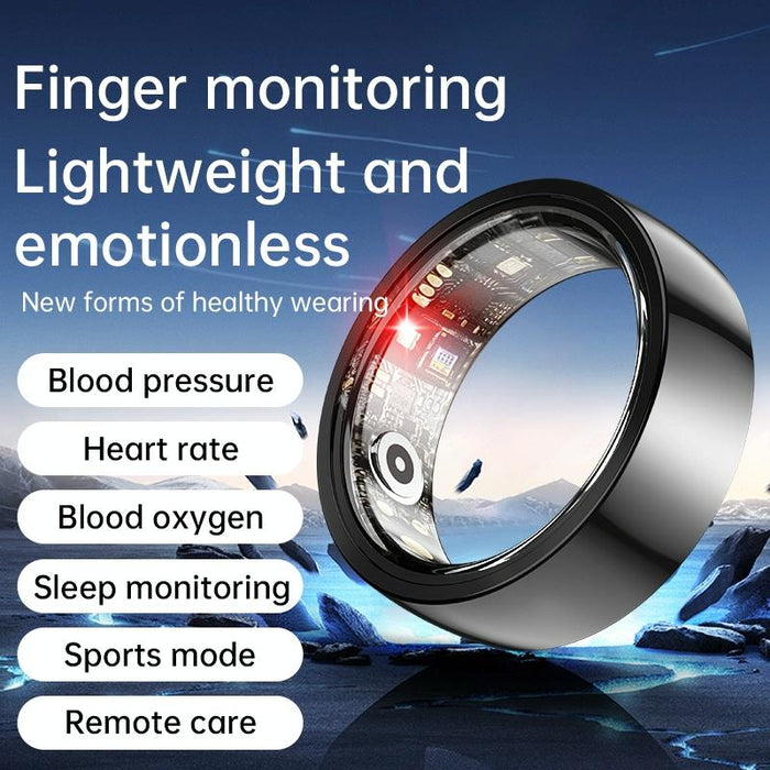 R1000 Size 7 Smart Ring Supports Heart Rate / Blood Oxygen / Sleep / Multiple Sports Modes