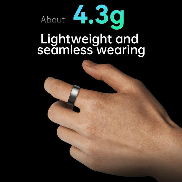 R1000 Size 7 Smart Ring Supports Heart Rate / Blood Oxygen / Sleep / Multiple Sports Modes