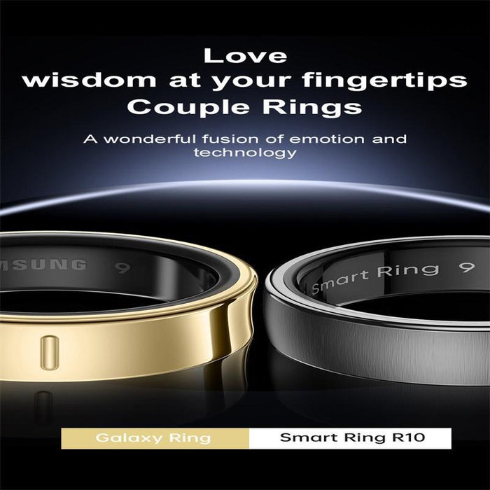 Smart Ring R10 Size 8 Heart Rate Blood Oxygen Sleep Sports