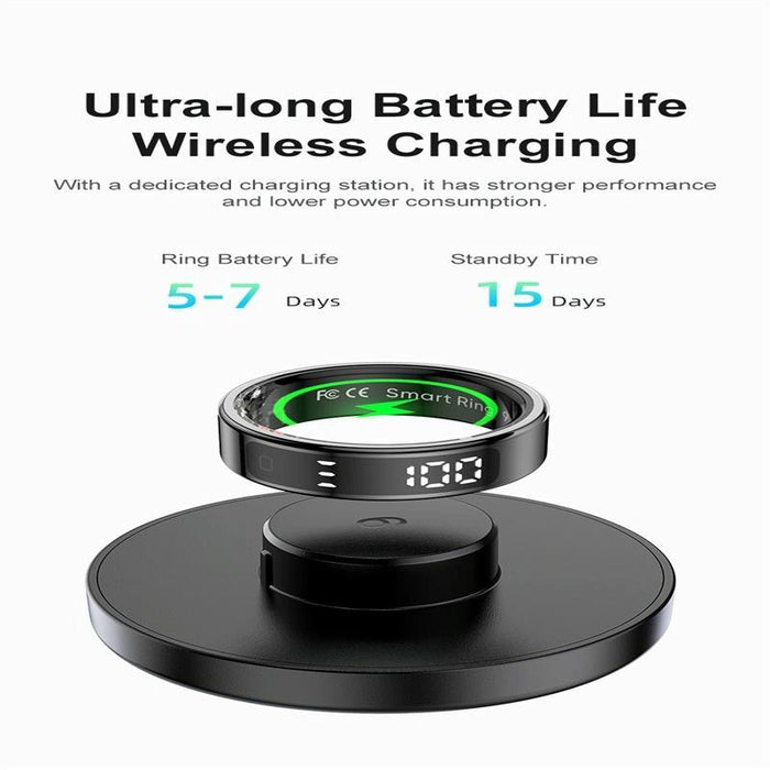 Smart Ring R11 Size 10 Heart Rate Oxygen Sleep Sports