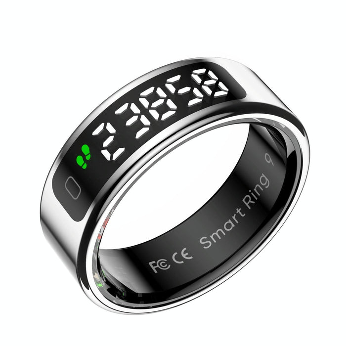 Smart Ring With Heart Rate Blood Oxygen & Sleep Tracking Size 11