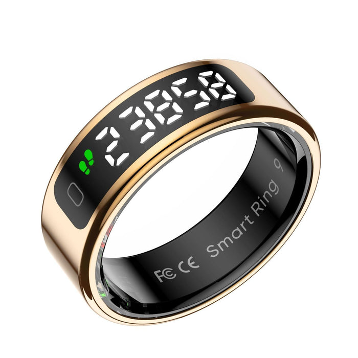 Smart Ring With Heart Rate Blood Oxygen & Sleep Tracking Size 13
