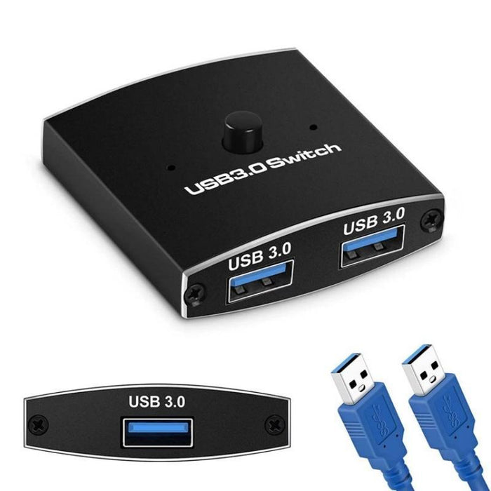 Usb 3.0 Printer Sharing Splitter 1X2 Hub
